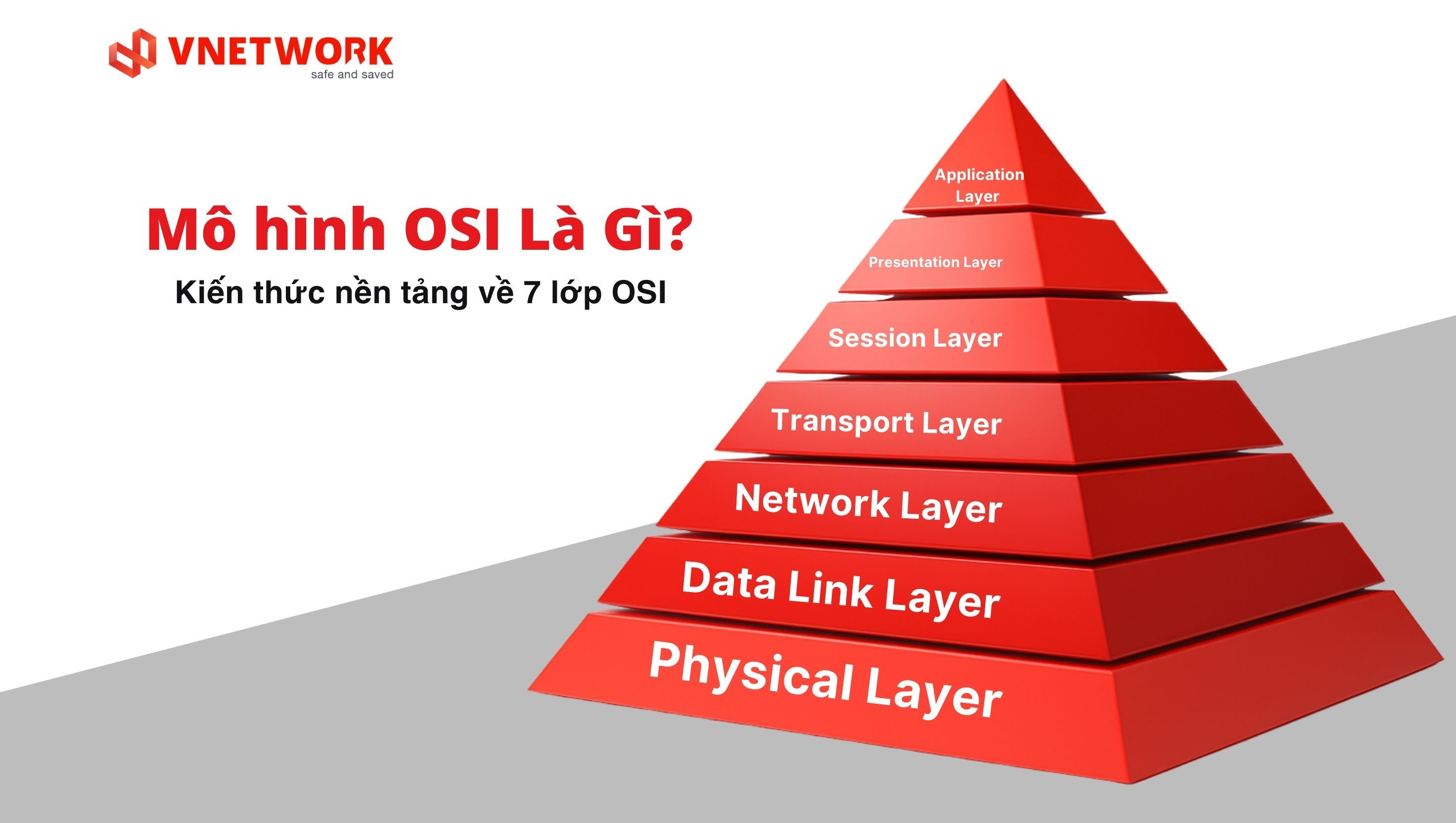 Mô hình OSI Là Gì? Kiến thức nền tảng về 7 lớp OSI trong mạng máy tính